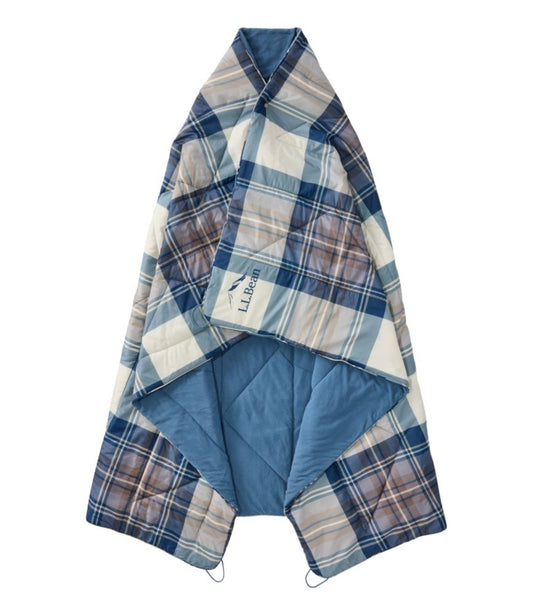 L.L.Bean Fleece Puffer Blanket - US 9789