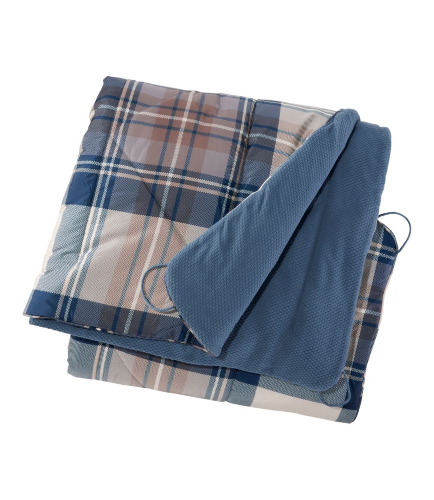 L.L.Bean Fleece Puffer Blanket - US 9789