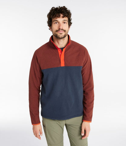 Men's All Season Access Fleece Pullover, Colorblock - US 7121