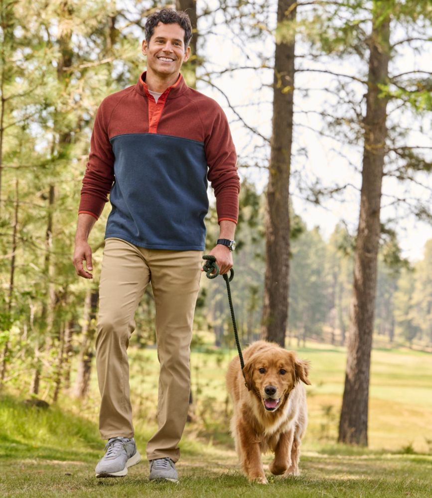 Men's All Season Access Fleece Pullover, Colorblock - US 7121
