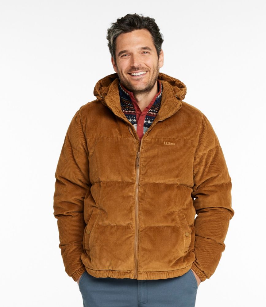 Men's Mountain Classic Down Jacket, Corduroy - US 9155