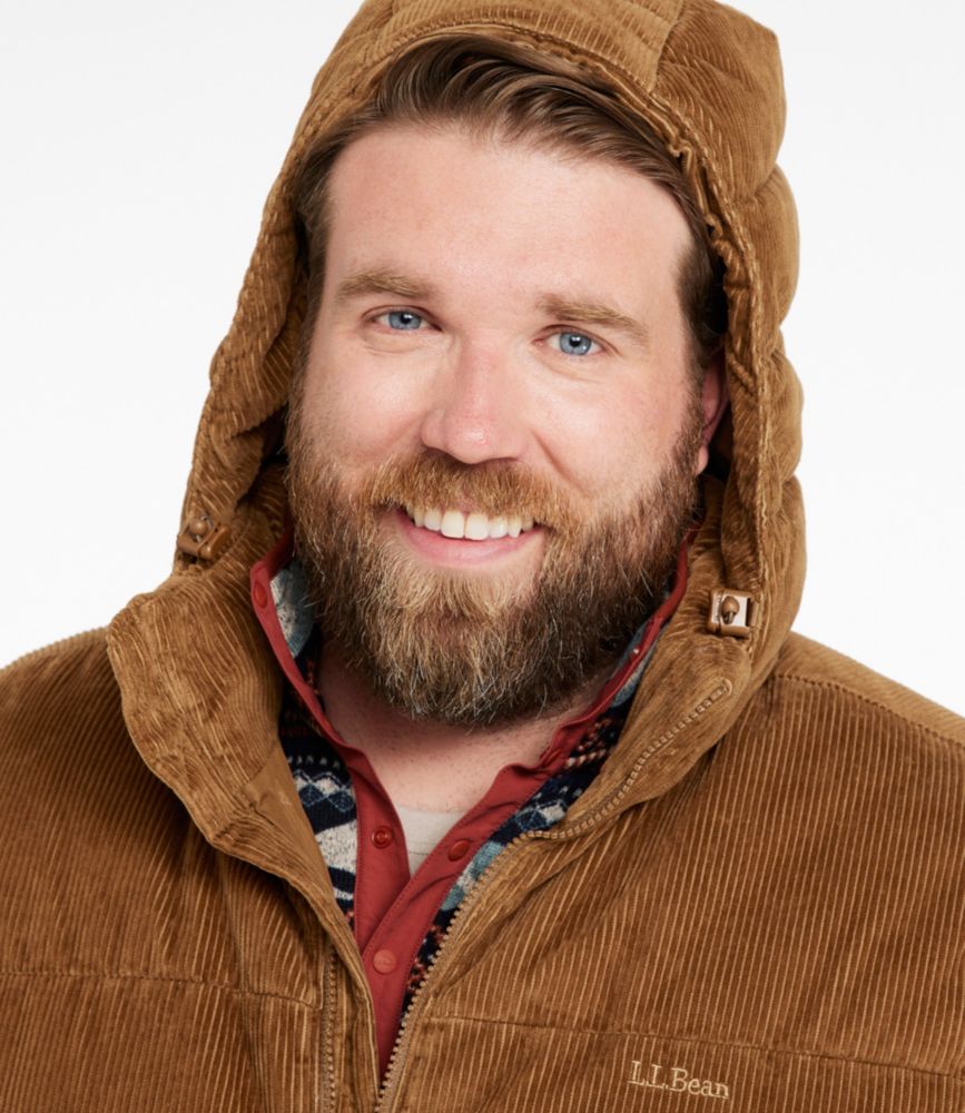 Men's Mountain Classic Down Jacket, Corduroy - US 9155