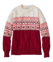 Rustic Red Fair Isle