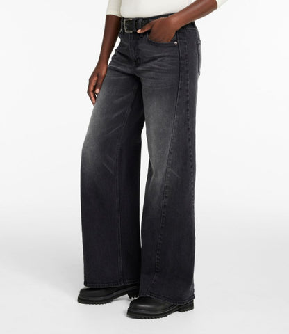 Women's Signature 1912 Premium Jeans, High-Rise Relaxed Wide-Leg - US 5053