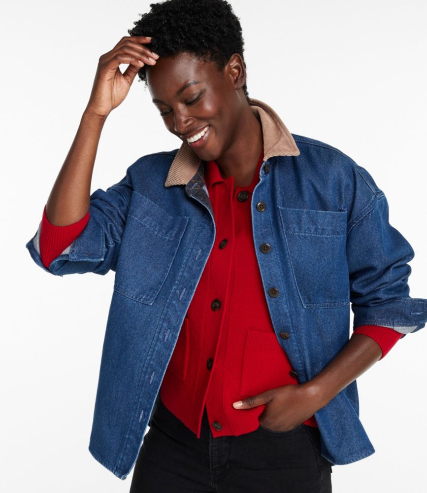 Women's Signature Denim Shirt Jac - US 9486