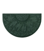 Everyspace Recycled Waterhog Doormat, Half Round, Sunflower - US 8971