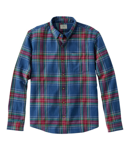 Men's Sunwashed Twill Shirt, Slightly Fitted Untucked Fit - US 4970