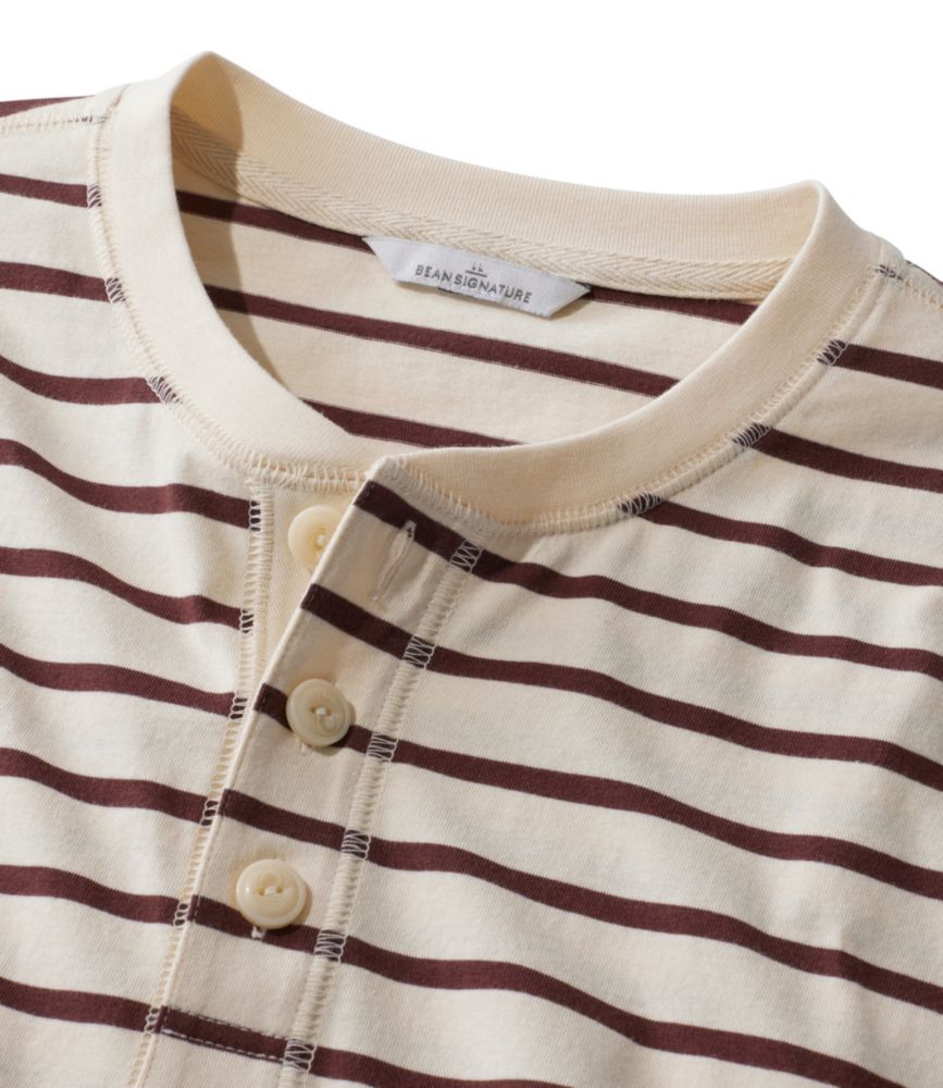 Men's Signature Northwoods Henley, Long-Sleeve, Stripe - US 0299