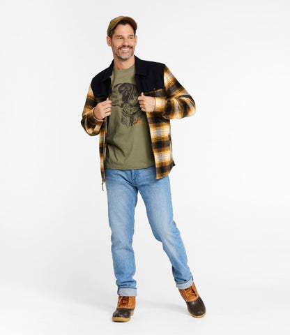 Men's Signature 1965 Chamois Cloth Stag Jacket, Plaid - US 8107