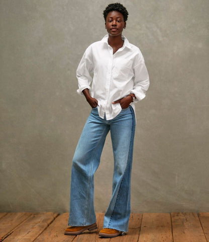 Women's Signature Premium Essential Poplin Shirt, Long-Sleeve - US 2072
