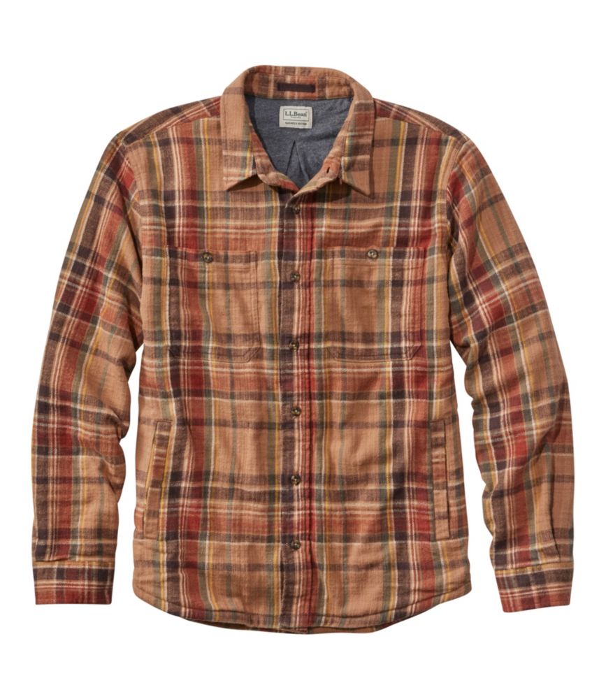 Men's 1912 Field Flannel Shirt, Lined, Slightly Fitted Untucked Fit, Plaid - US 7558