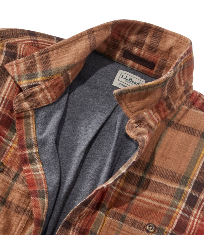 Men's 1912 Field Flannel Shirt, Lined, Slightly Fitted Untucked Fit, Plaid - US 7558