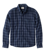Men's Cloud Gauze Shirt, Long-Sleeve, Slightly Fitted Untucked Fit - US 2789