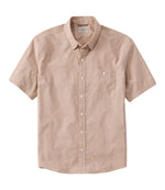 Men's Comfort Stretch Performance® Chambray Shirt, Short-Sleeve, Slightly Fitted Untucked Fit - US 2262