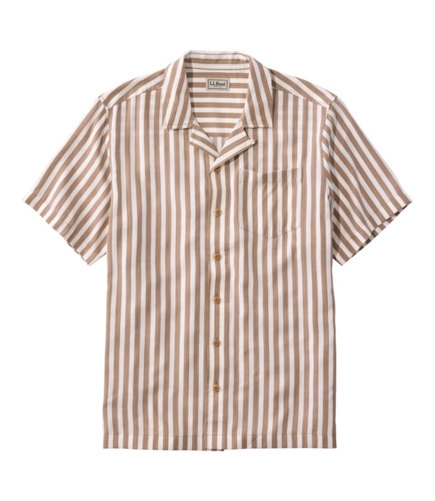 Men's Sunwashed Summer Shirt, Slightly Fitted Untucked Fit - US 8798