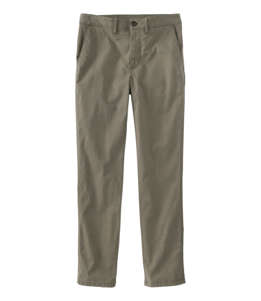Men's Sunwashed Khaki Pants, Slim Fit - US 0192
