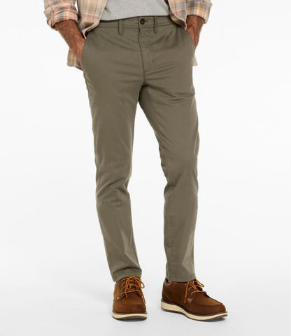 Men's Sunwashed Khaki Pants, Slim Fit - US 0192