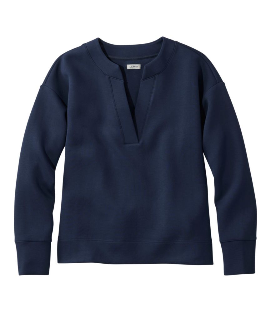 Women's L.L.Bean CloudSoft Splitneck Pullover - US 1909