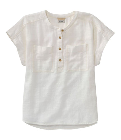 Women's L.L.Bean Day Breeze Shirt, Short-Sleeve Popover - US 5134