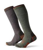 Muck Heavyweight Merino Wool Blend Socks, Boot Height 2-Pack - US 9893