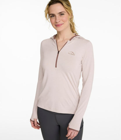 Women's SunSmart Coolpro Half Zip Hoodie - US 7711