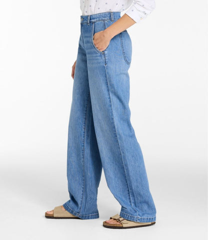 Women's 207 Vintage Lightweight Jeans, Mid-Rise Wide-Leg - US 8554