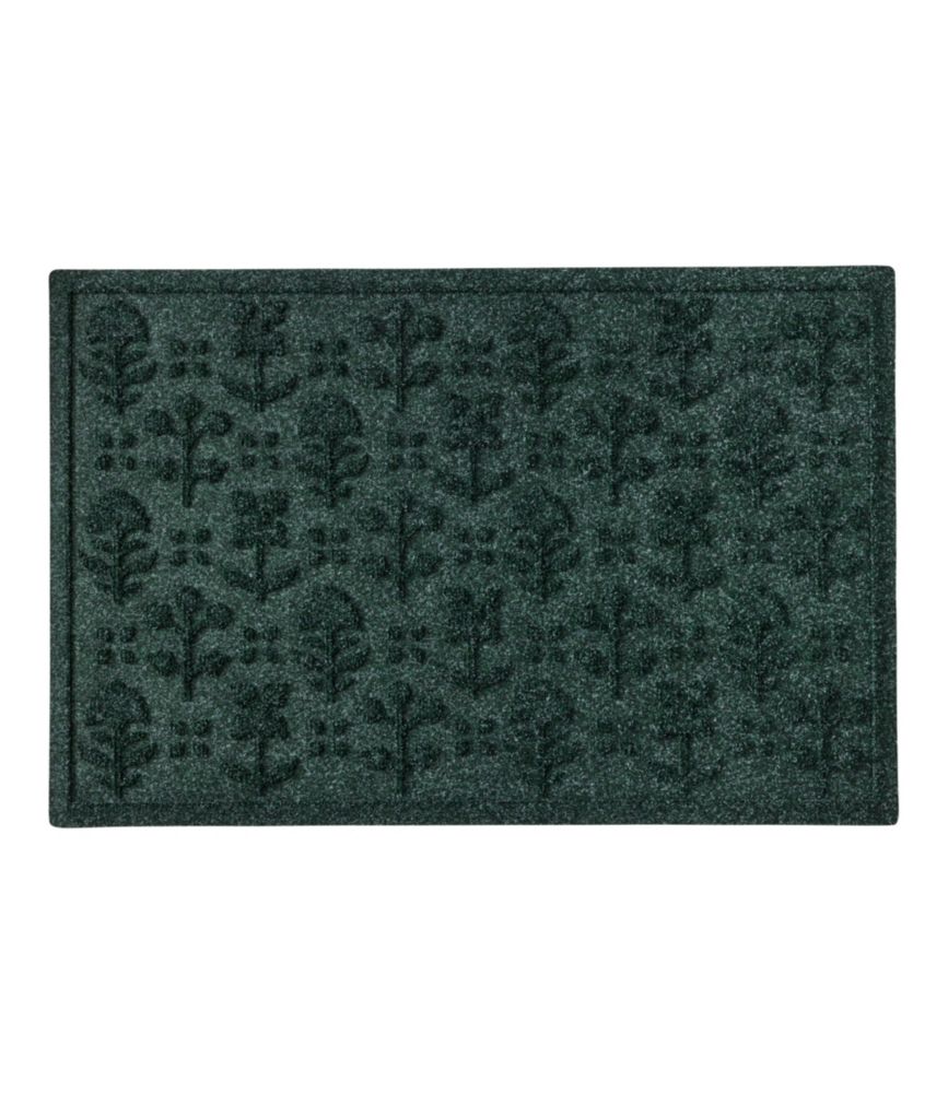 Everyspace Recycled Waterhog Doormat, Botanical Floral - US 0088