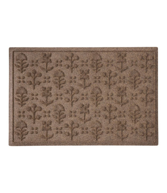 Everyspace Recycled Waterhog Doormat, Botanical Floral - US 8979