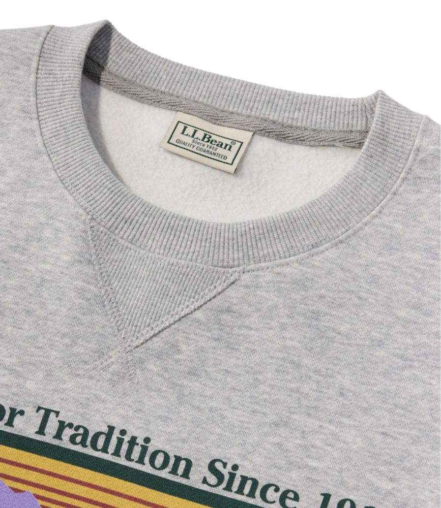 Men's Essential Graphic Sweatshirts, Crewneck - US 4596