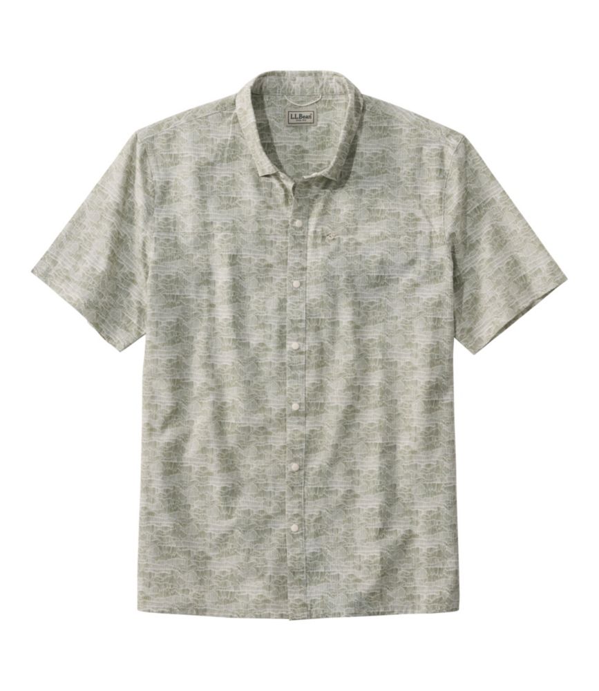 Men's Ultralight Trail Shirt, Short-Sleeve Print - US 3483