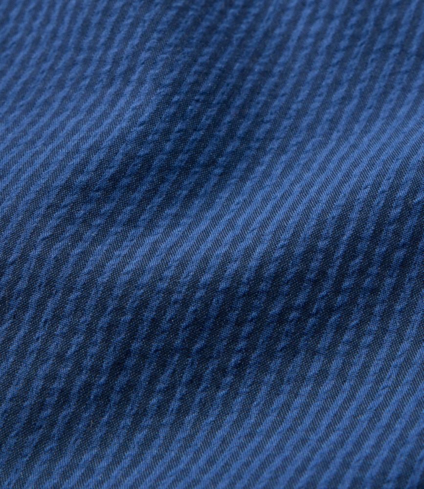 Men's Comfort Stretch Performance® Seersucker Shirt, Long-Sleeve, Slightly Fitted Untucked Fit, Stripe - US 8314