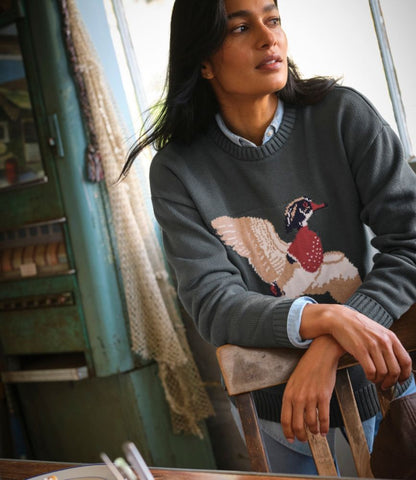 Women's The Original Double L® Sweater, Novelty Crewneck - US 2311
