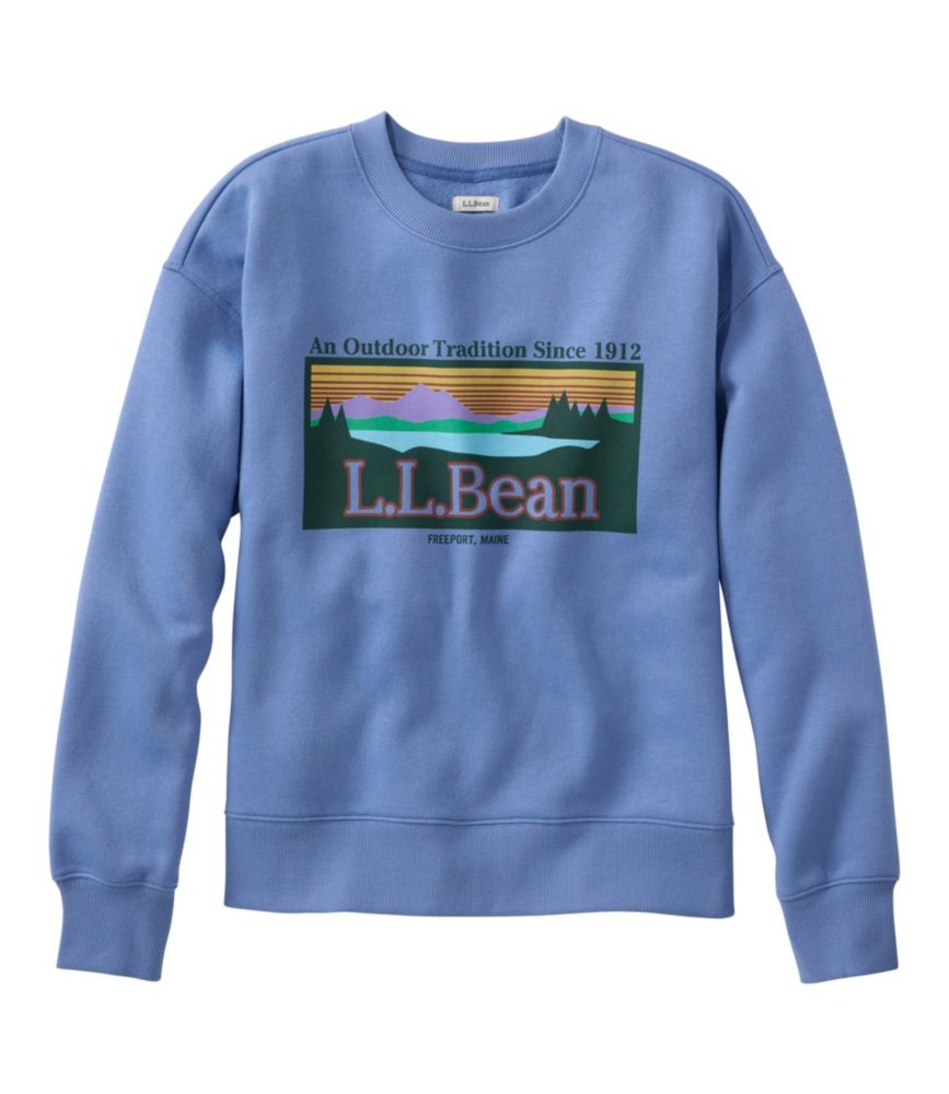 Women's Essential Sweatshirt, Crewneck Logo - US 3474