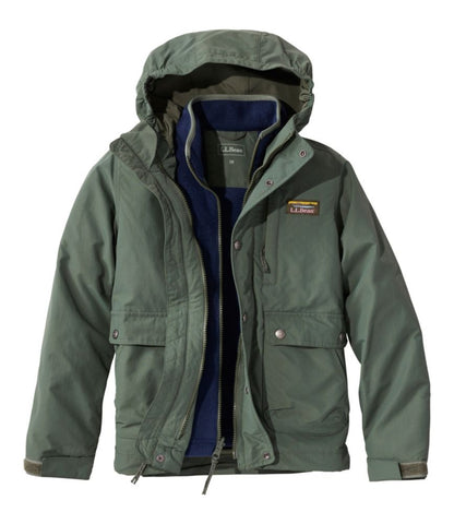 Kids' L.L.Bean Mountain Classic 3-in-1 Fleece Jacket - US 4278