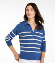 Deep Blue/Bone