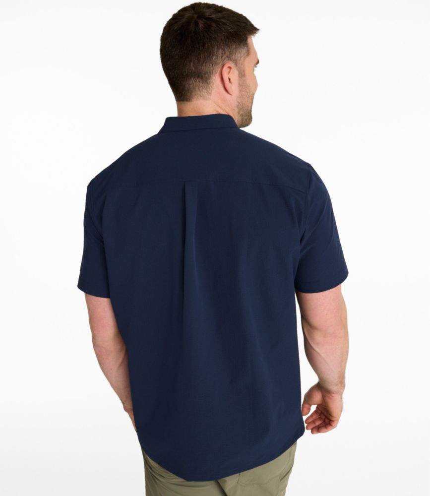 Men's VentureTek Seersucker Shirt, Short-Sleeve - US 4775