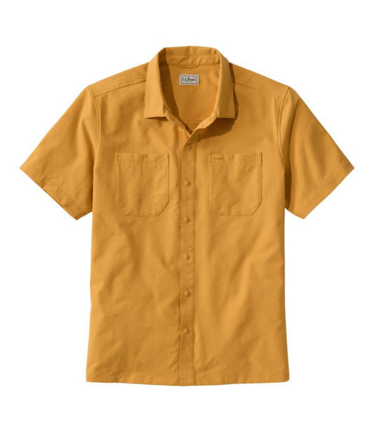 Men's VentureTek Seersucker Shirt, Short-Sleeve - US 0583