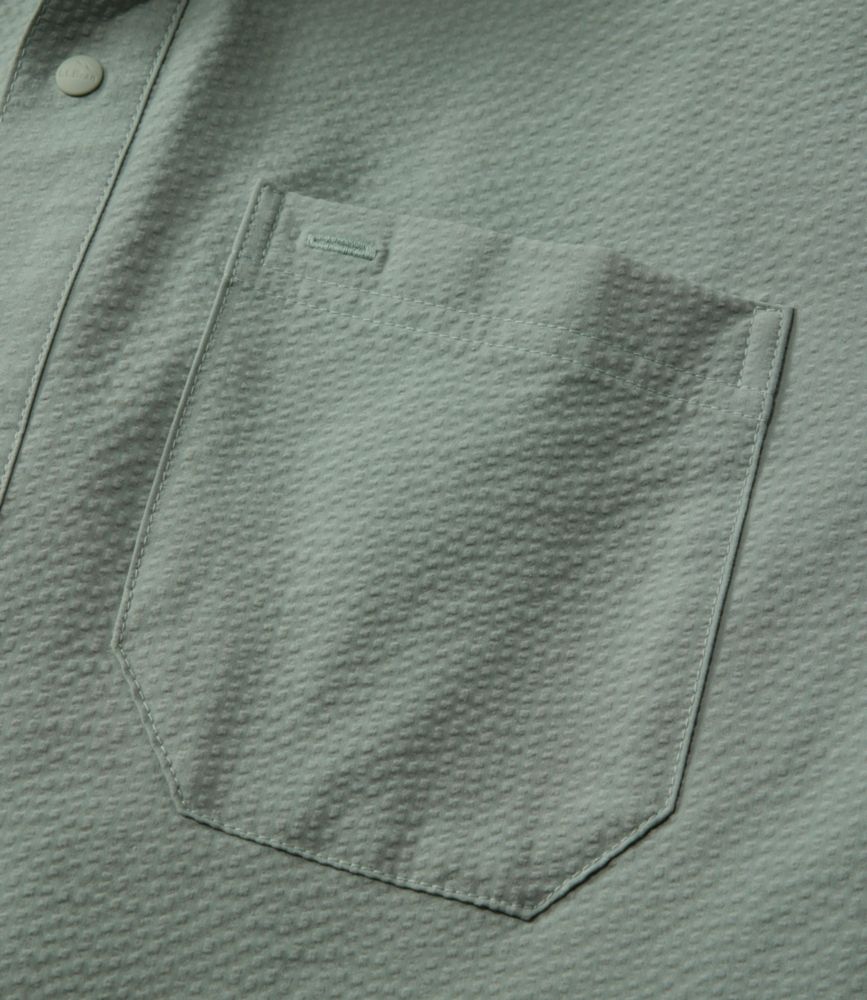 Men's VentureTek Seersucker Shirt, Short-Sleeve - US 9212