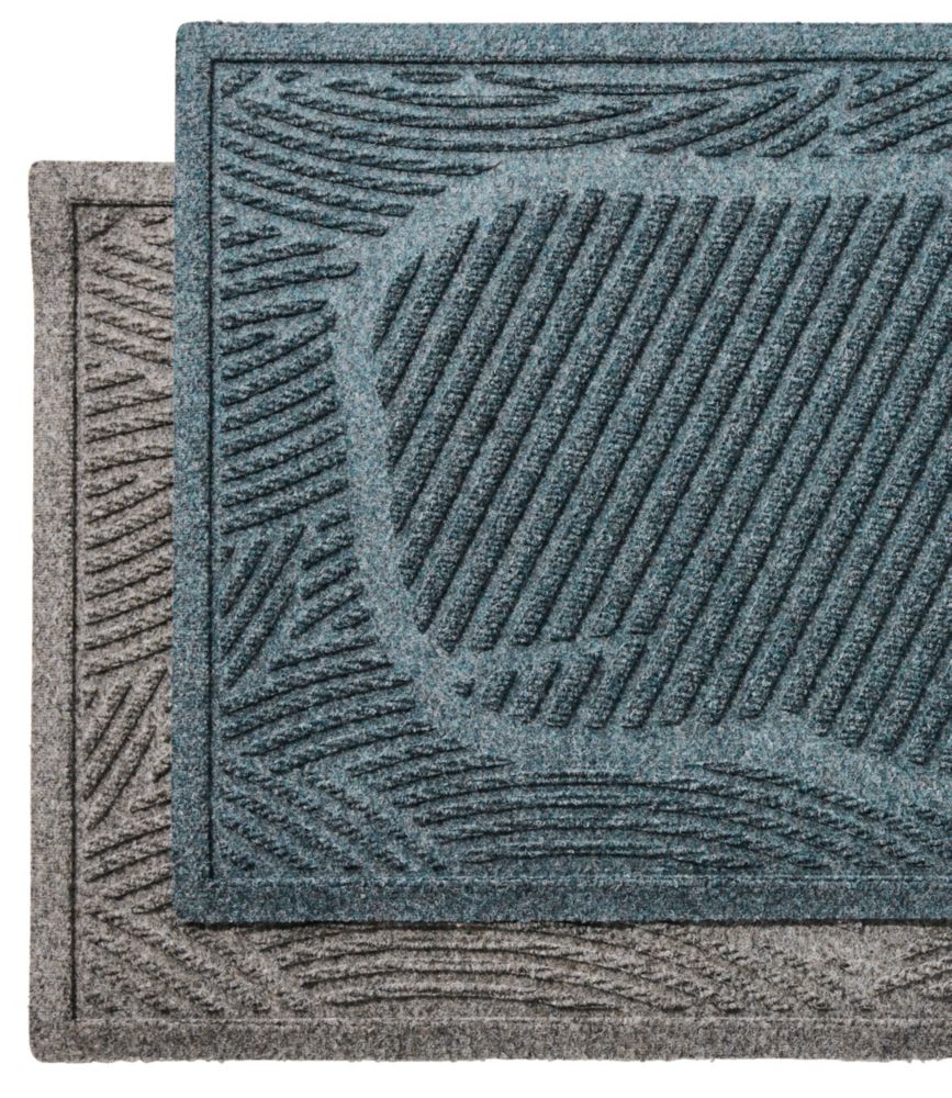 Everyspace Recycled Waterhog Wide Doormat, Swimming Whale - US 5680