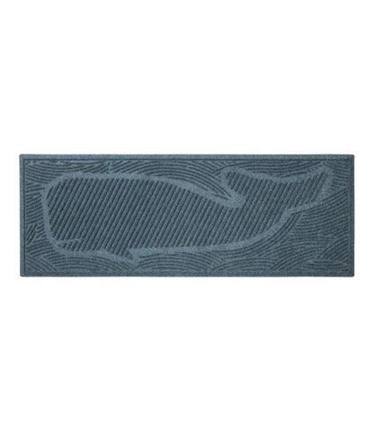 Everyspace Recycled Waterhog Wide Doormat, Swimming Whale - US 5557