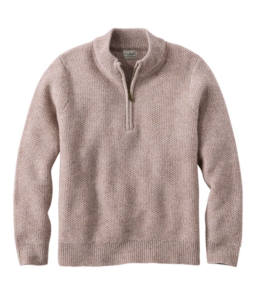 Men's Heritage Honeycomb Sweater, Quarter-Zip - US 9499