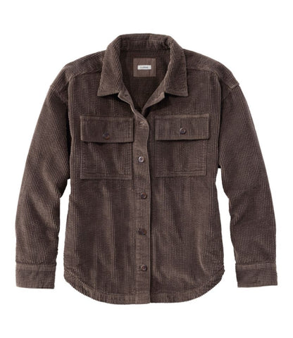 Women's Comfort Corduroy Big Shirt - US 7935