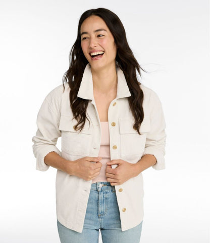 Women's Comfort Corduroy Big Shirt - US 0410