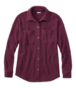 Women's Sunwashed Waffle Big Shirt - US 6479