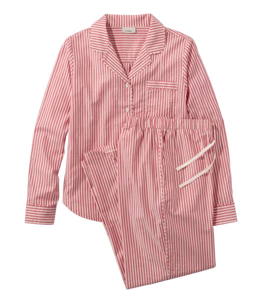 Women's Bean's Poplin Pajama Set - US 8256
