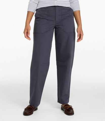 Women's 207 Vintage Cotton Canvas Pants, Mid-Rise Barrel-Leg - US 8111