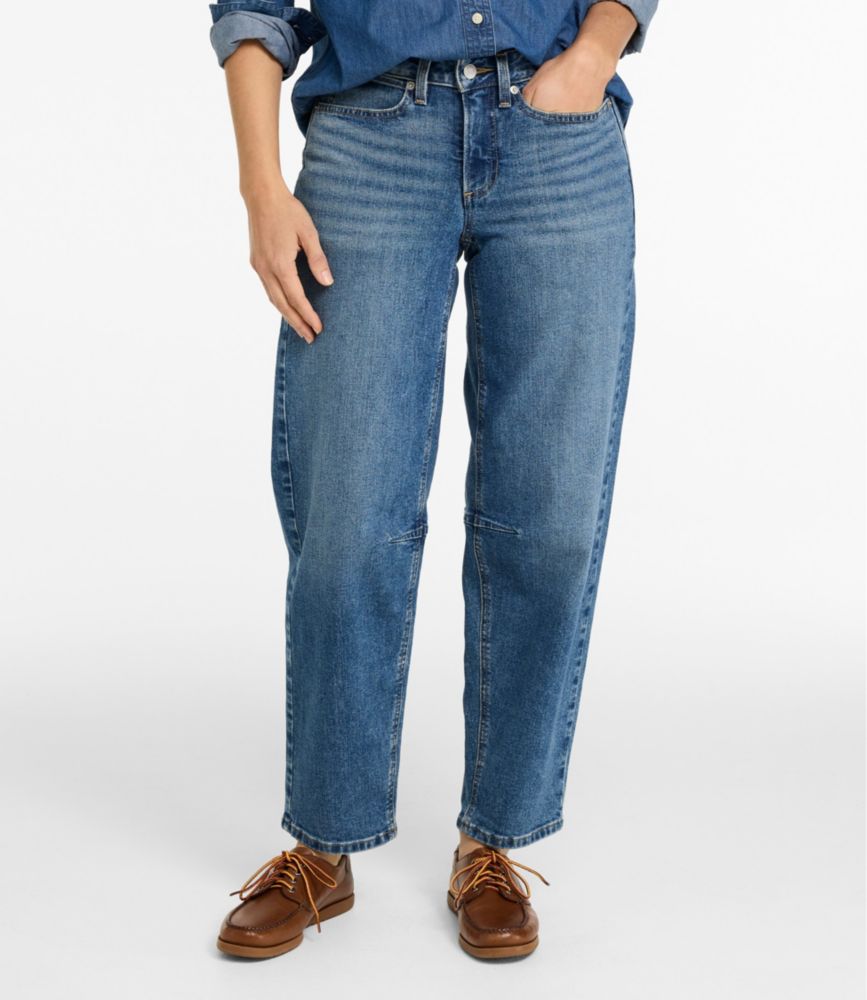 Women's 207 Vintage Jeans, Mid-Rise Barrel-Leg - US 2235