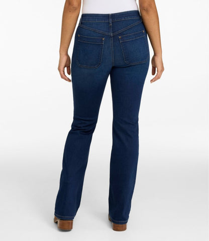 Women's L.L.Bean Go-Anywhere Jeans, Mid-Rise Bootcut - US 5579