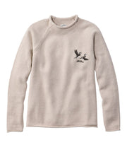 Oatmeal Heather Duck Embroidery