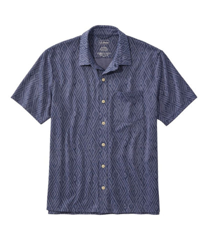 Men's Sunwashed Ultrasoft Button-Front Shirt, Short-Sleeve, Print - US 3365